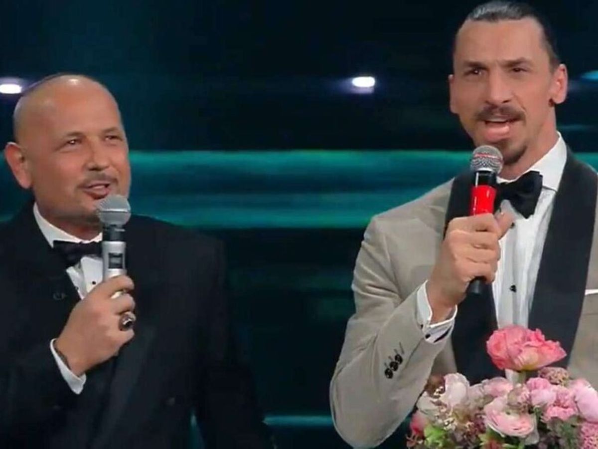  Ibrahimovici, dus cu motocicleta la Sanremo de către un fan