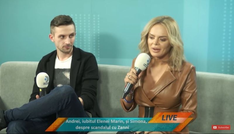 Simona Hapciuc și Andrei, iubitul Elenei Marin