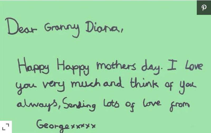 Copiii Prințului William, felicitări înduioșătoare pentru bunica lor, Lady Di