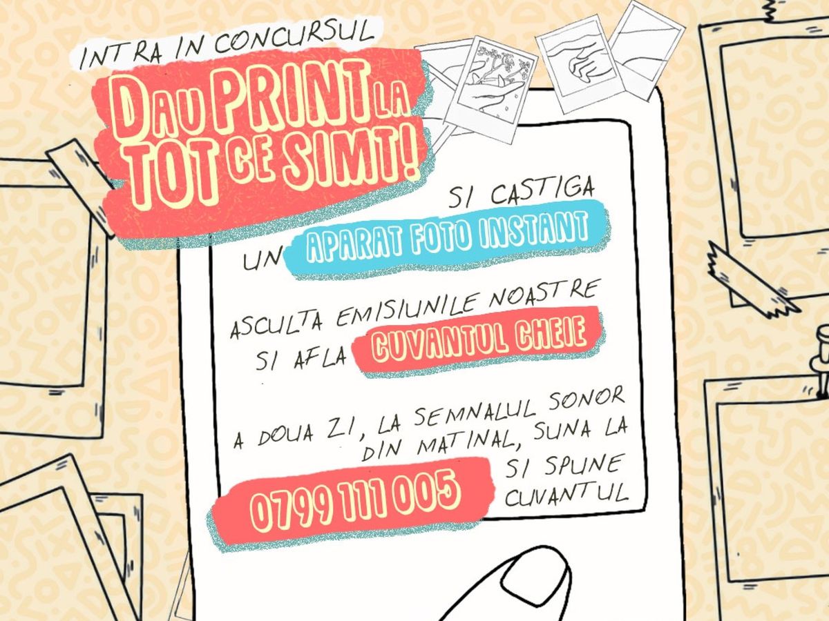 REGULAMENT OFICIAL CONCURS   „Dau print la tot ce simt!”