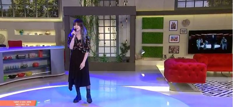 Roxen se visa de mică pe scena de la Eurovision