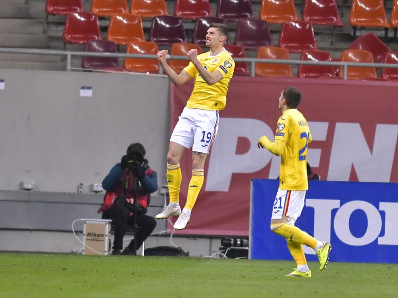 Meci România - Macedonia de Nord! Florin Tănase a înscris primul gol