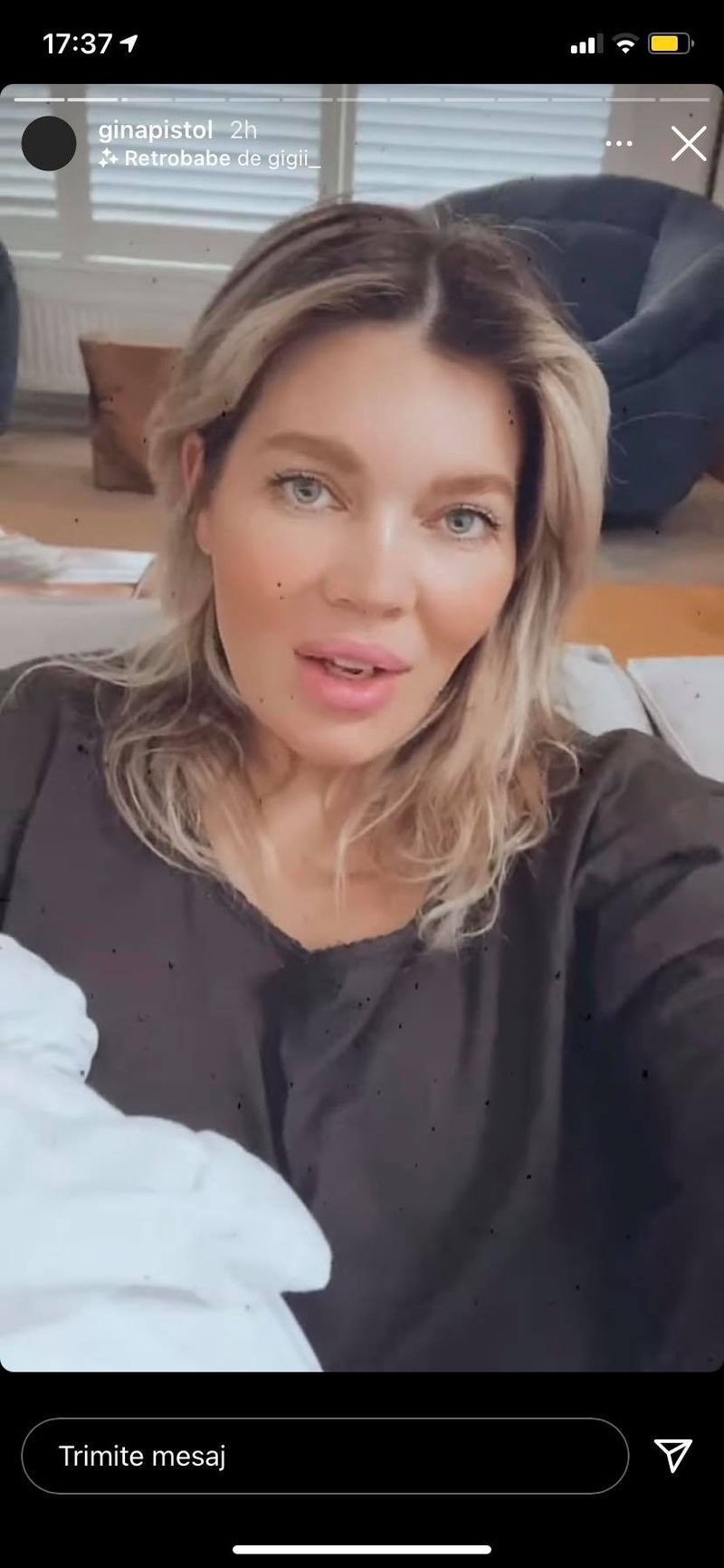 Cu cine seamănă fetiţa lui Smiley şi a Ginei Pistol: „Are ochii gri”