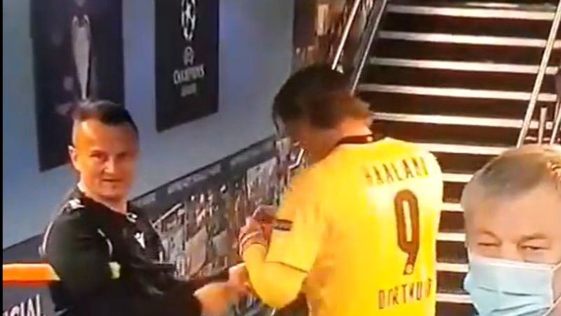 Șovre, criticat că a cerut un autograf lui Erling Haaland