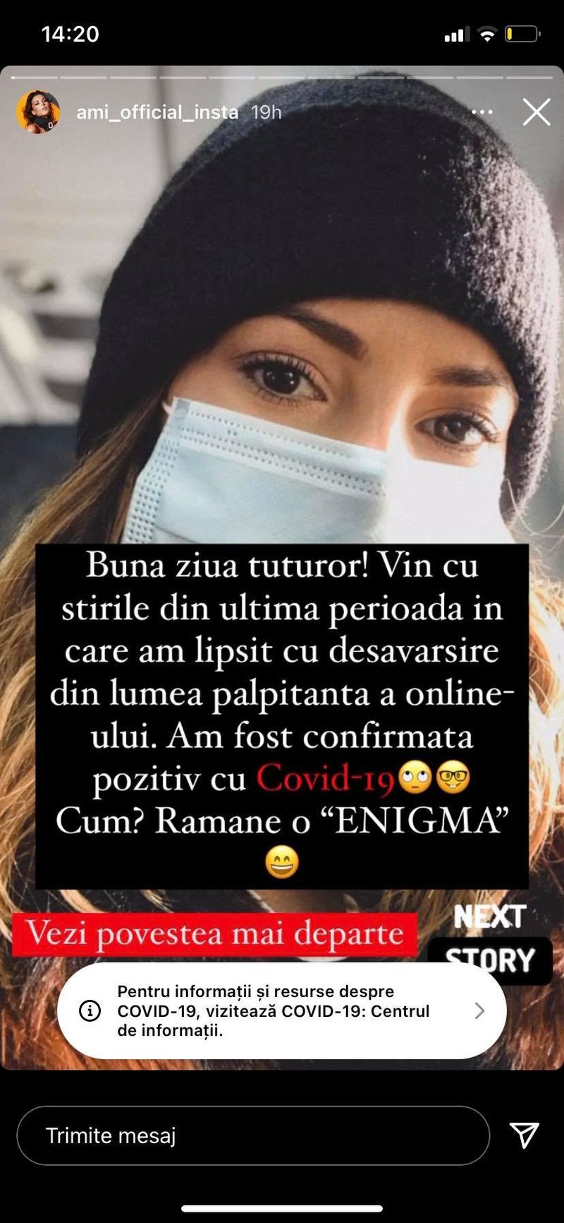 AMI a avut coronavirus