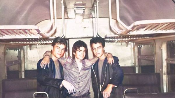 Fotografie de colecție cu membrii trupei 3 Sud Est. AȘA arătau c&acirc;nd erau tineri