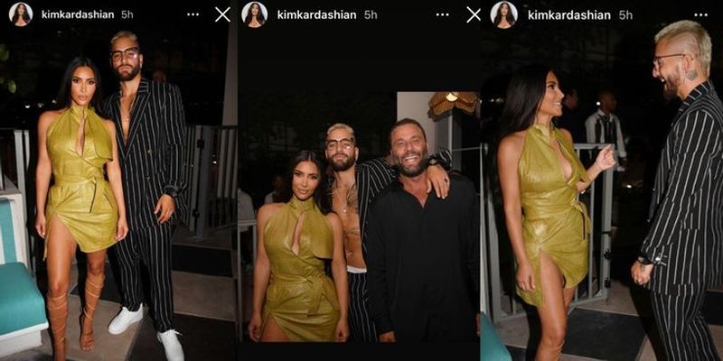 Kim Kardashian şi Maluma