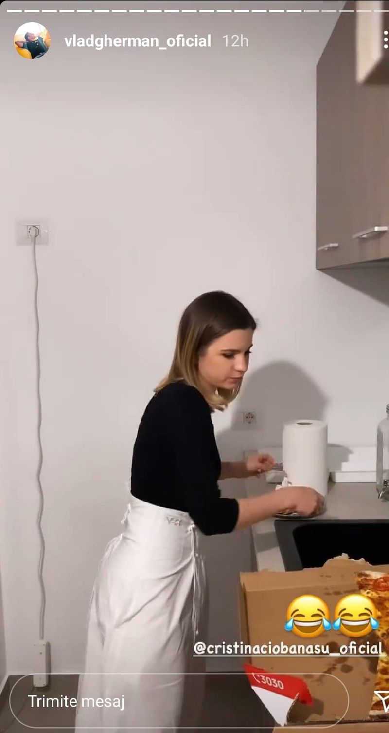 Cristina Ciobănașu i-a sărit în ajutor lui Vlad Gherman