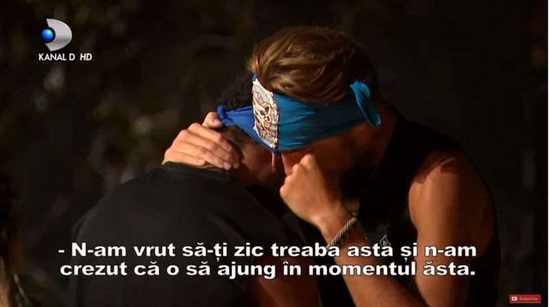 Ce i-a șoptit la ureche Andrei lui Starlin înainte de a părăsi competiția Survivor România: „Tu ai fost motivul”