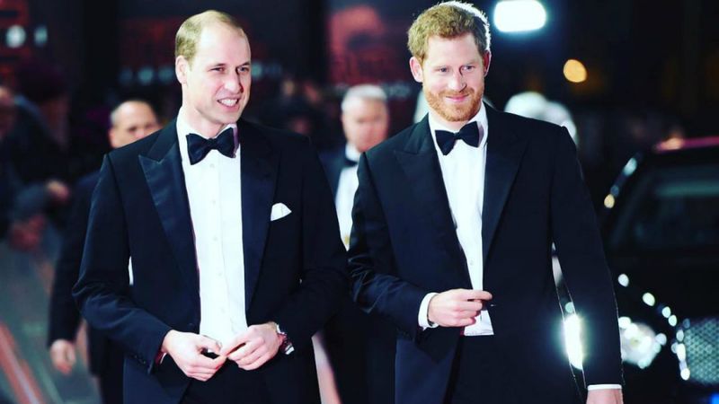 Prințul Willia și Prințul Harry