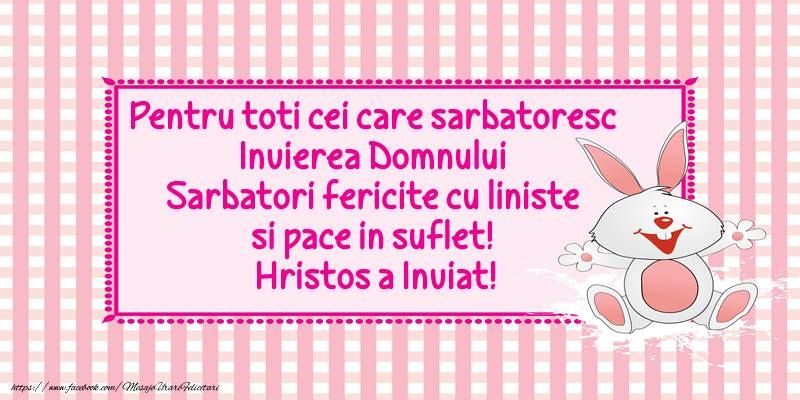Cele mai frumoase mesaje și felicitări în imagini de Paște ”Hristos a Înviat!”