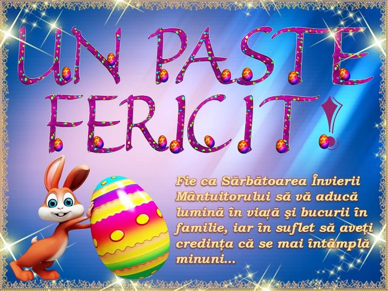 Cele mai frumoase mesaje și felicitări în imagini de Paște ”Hristos a Înviat!”