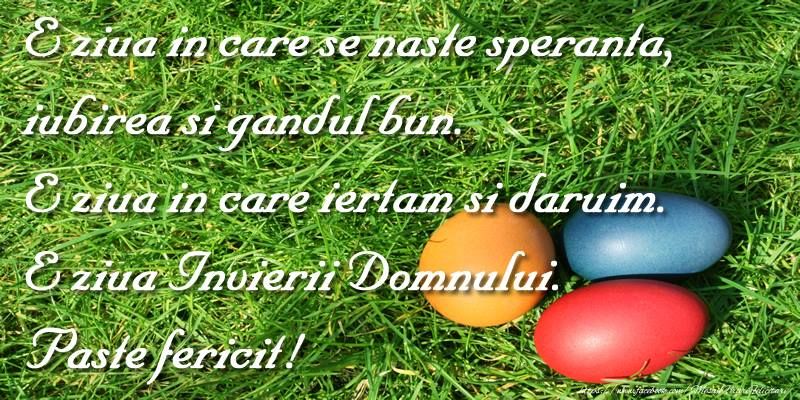 Cele mai frumoase mesaje și felicitări în imagini de Paște ”Hristos a Înviat!”
