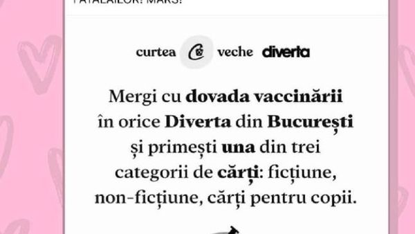 Curtea Veche, răspuns ironic pentru Dana Budeanu după ce i-a amenințat că nu mai cumpără cărți de la ei pentru că au o campanie de vaccinare