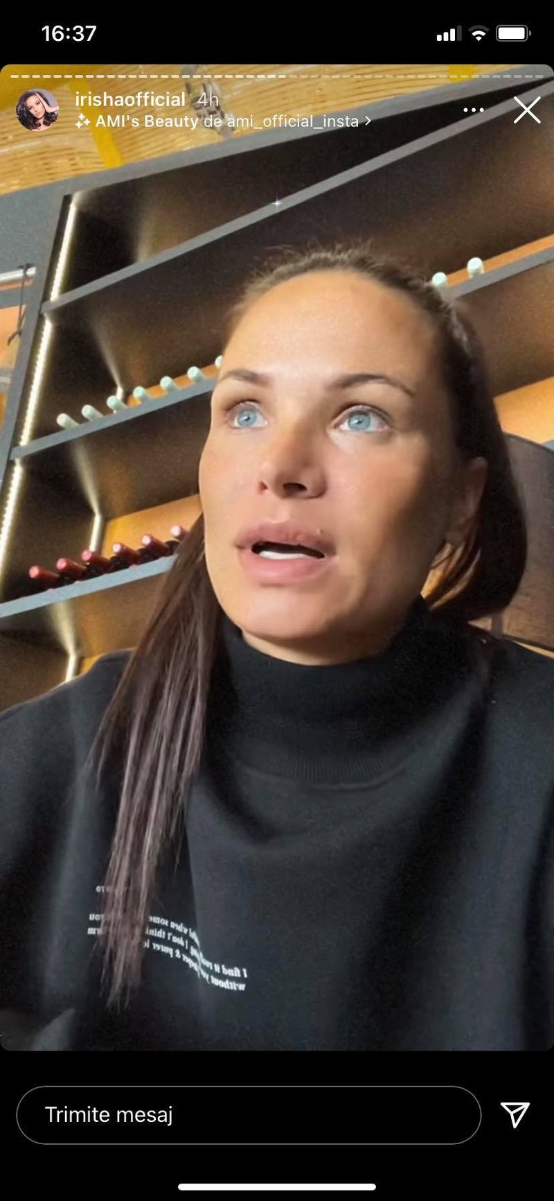 Irisha, drum cu peripeții în zborul din Republica Duminică