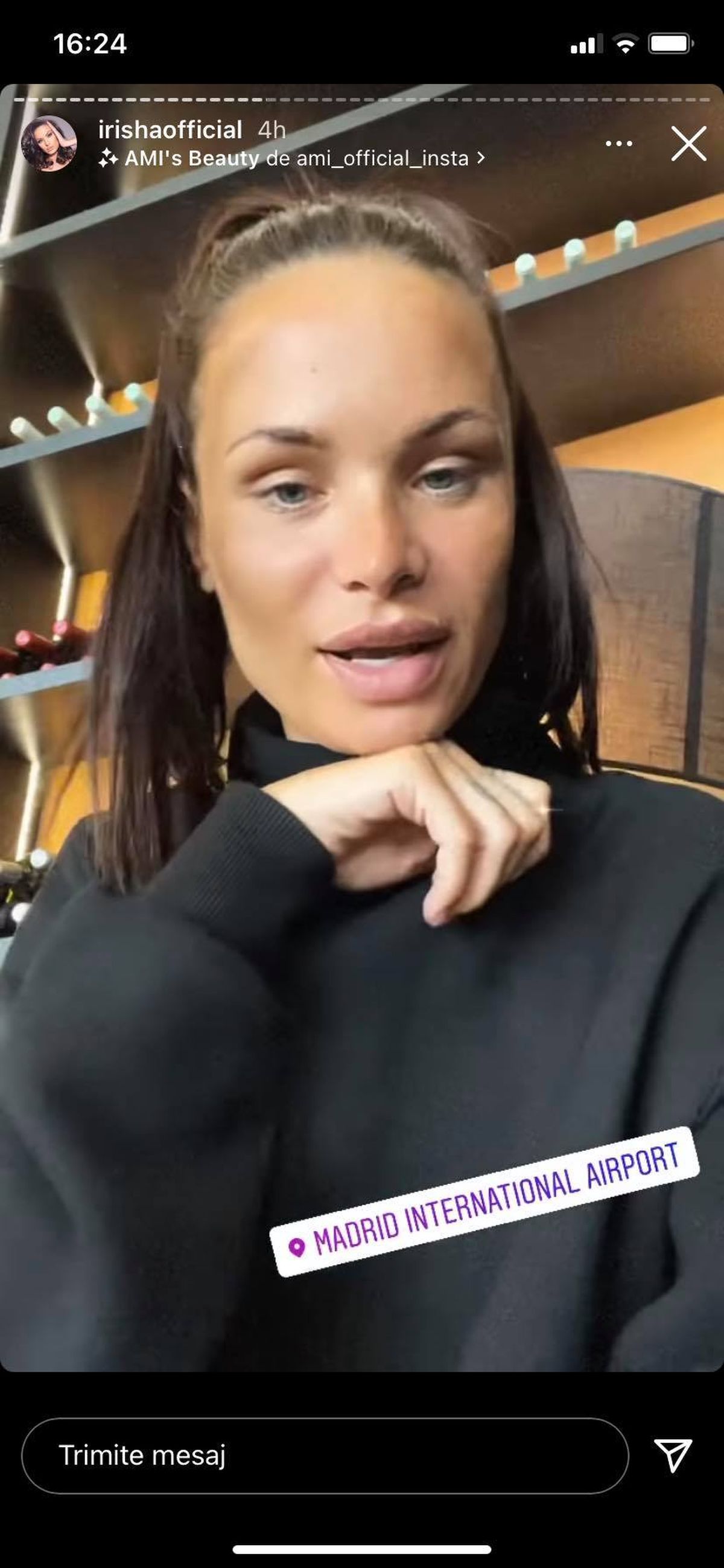 Irisha, drum cu peripeții în zborul din Republica Duminică