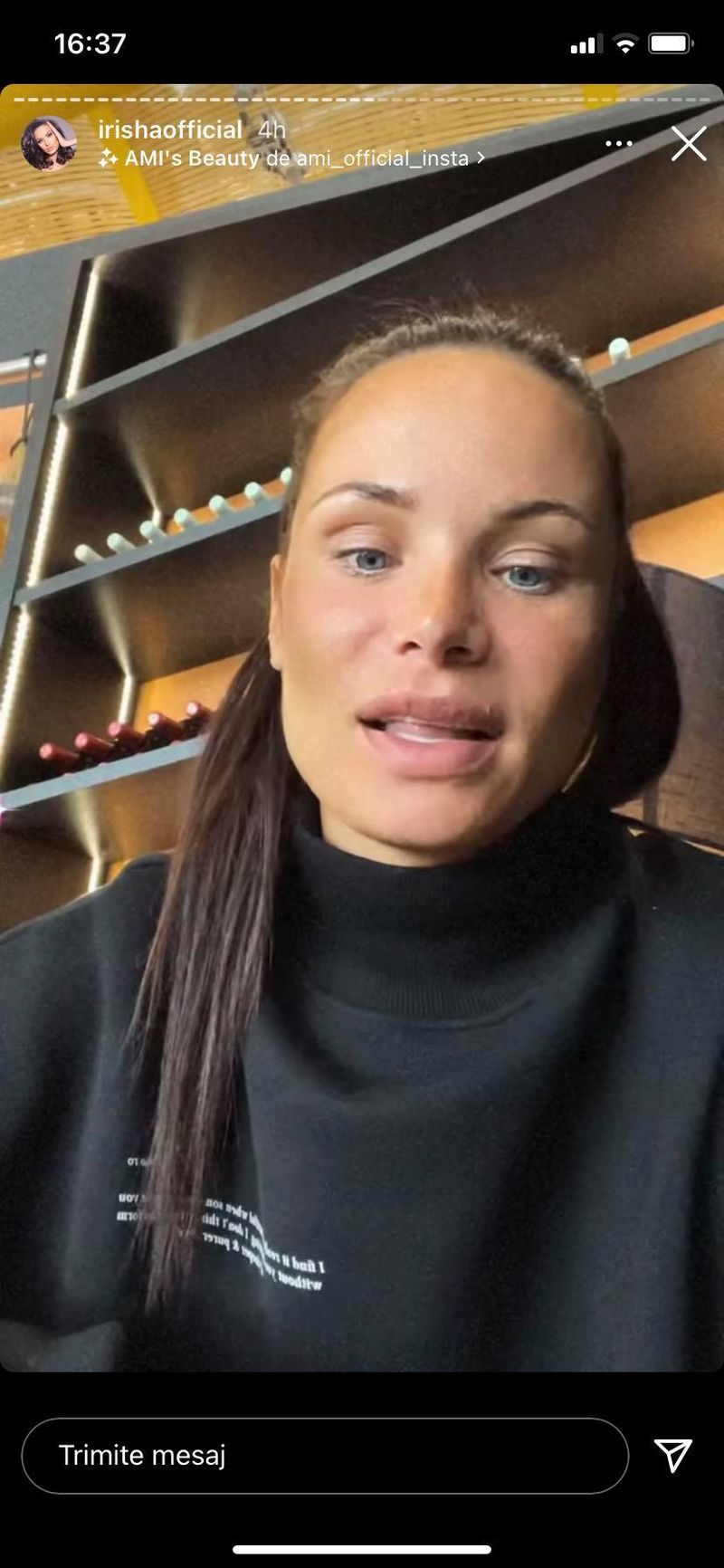 Irisha, drum cu peripeții în zborul din Republica Duminică