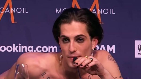  Damiano, solistul trupei Maneskin, acuzat că a consumat substanțe interzise la Eurovision 2021