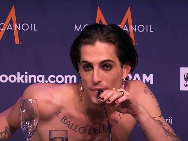  Damiano, solistul trupei Maneskin, acuzat că a consumat substanțe interzise la Eurovision 2021