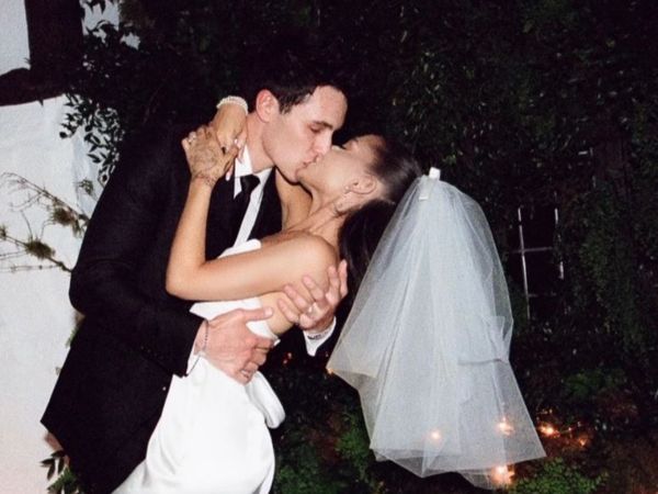 Ariana Grande, primele imagini de la nunta cu Dalton Gomez