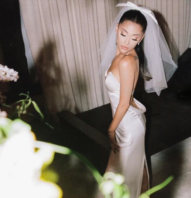 Ariana Grande, primele imagini de la nunta 