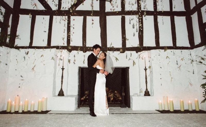 Ariana Grande, primele imagini de la nunta 