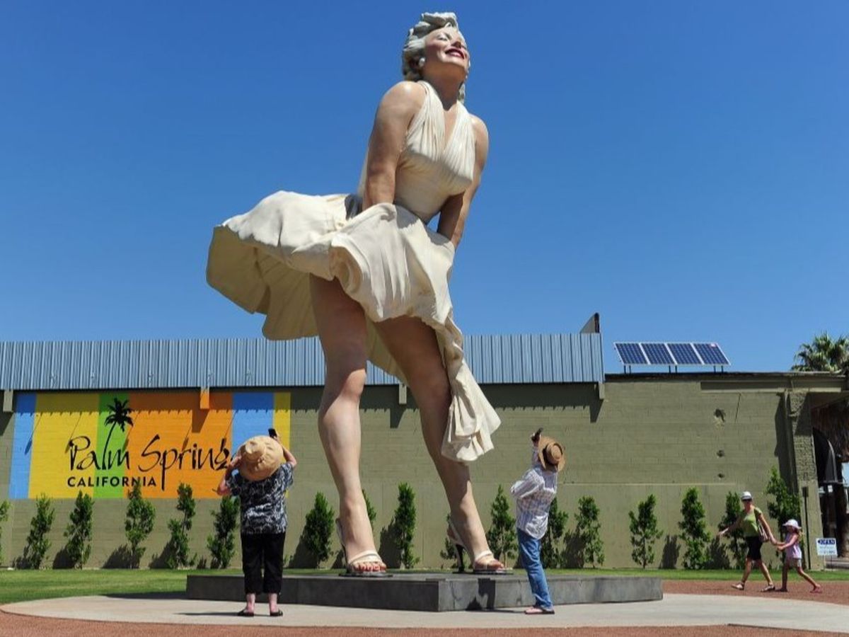 Statuia actriței Marilyn Monroe, contestată în Palm Springs: „Este un lucru atât de lipsit de respect”