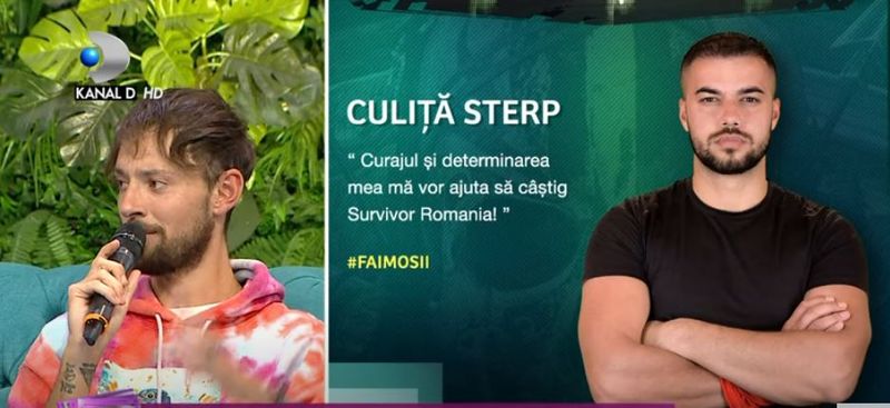 Cucu şi-a caracaterizat colegii de la Survivor România. Ce a spus despre Sebi Chitoșcă: „Cu două fețe”