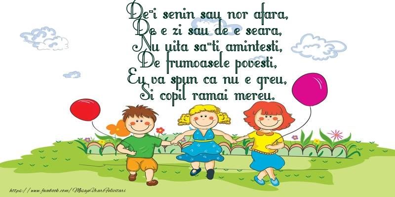Urări și felicitări de Ziua Copilului. Mesaje virtuale de la mulți ani de 1 iunie