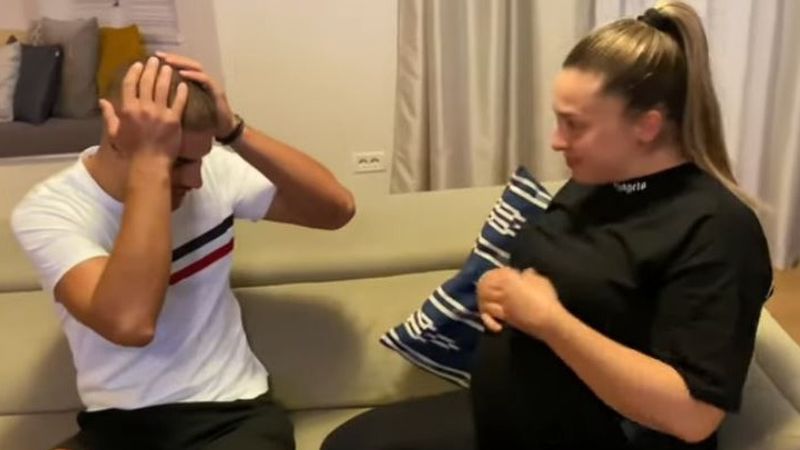 Culiță și-a revăzut, &icirc;n sf&acirc;rșit iubita: &bdquo;Vai, c&acirc;t de mare e burta&rdquo; S-a lăsat cu lacrimi de fericire!