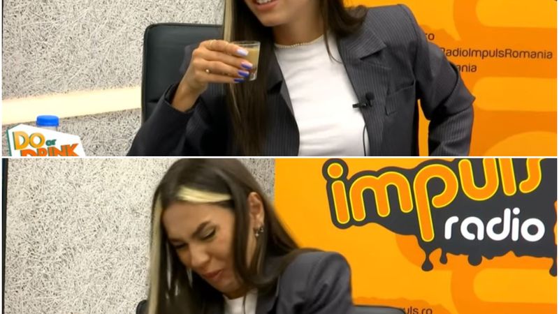 Mira, &icirc;ntrebarea care i-a pus capac la &bdquo;Do or Drink&rdquo;. Mihai H&icirc;nda a determinat-o să bea unul dintre shot-uri 