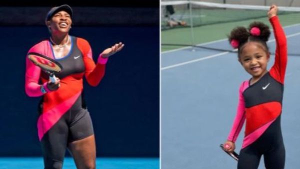 Fiica Serenei Williams, apariție sweet &icirc;n varianta mini a echipamentului de tenis al mamei sale