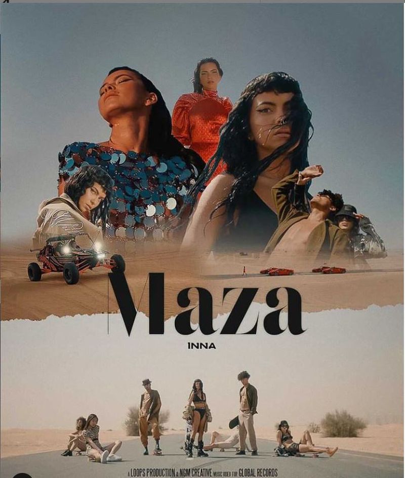 Inna a lansat videoclipul piesei „Maza” 