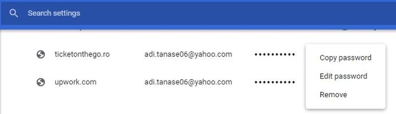 Cum poți să ștergi sau să exporți parolele salvate în Chrome