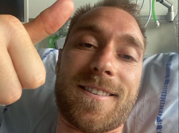 Christian Eriksen, primul mesaj de pe patul de spital