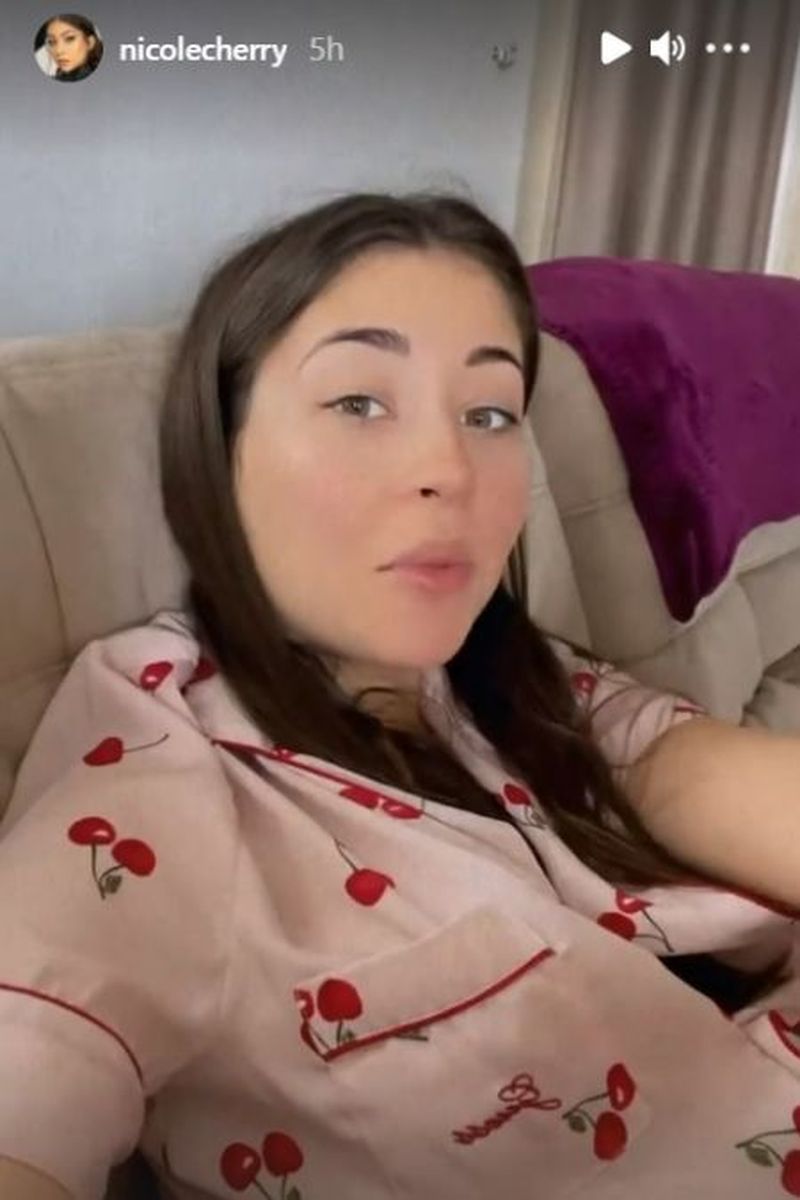 Nicole Cherry, momente dificile în timpul sarcinii: