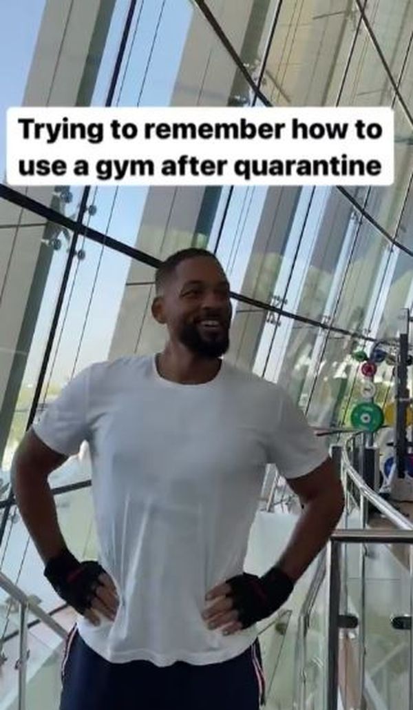 Will Smith, viral după ce a postat un video &icirc;n care &icirc;ncerca să-și amintească cum se folosesc aparatele de la sală, după un an de pandemie