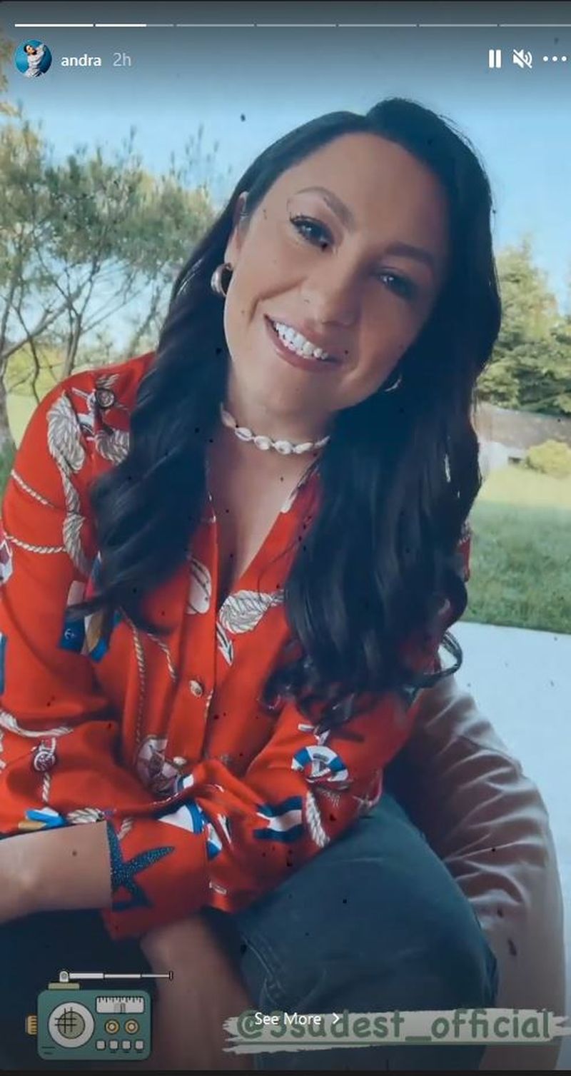 Andra, în clumea fericirii! Le-a împărtășit și fanilor cea mai mare bucurie: „Îmi dă o stare de bine” 