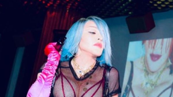 Madonna, apariție incendiară într-un club din New York