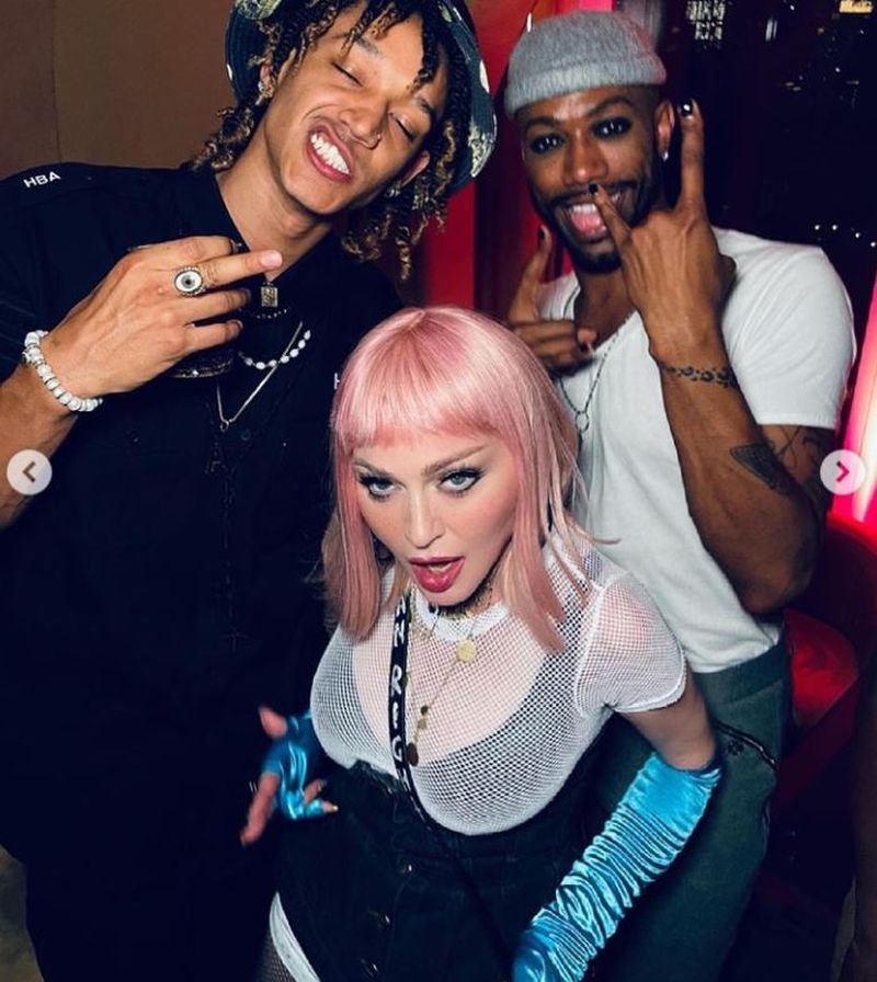 Madonna, apariție incendiară într-un club din New York