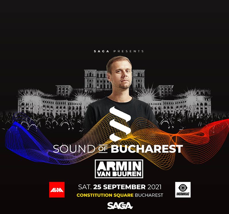 Armin Van Buuren va concerta în Piața Constituției