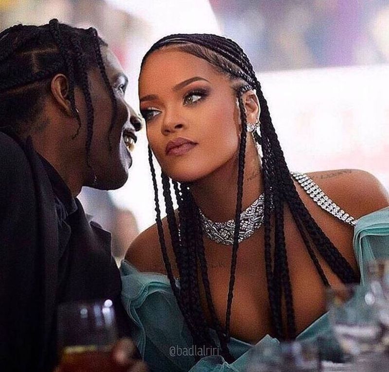 Rihanna, apariție hot alături de iubitul ei, A$AP Rocky, după filmarea unui videoclip 