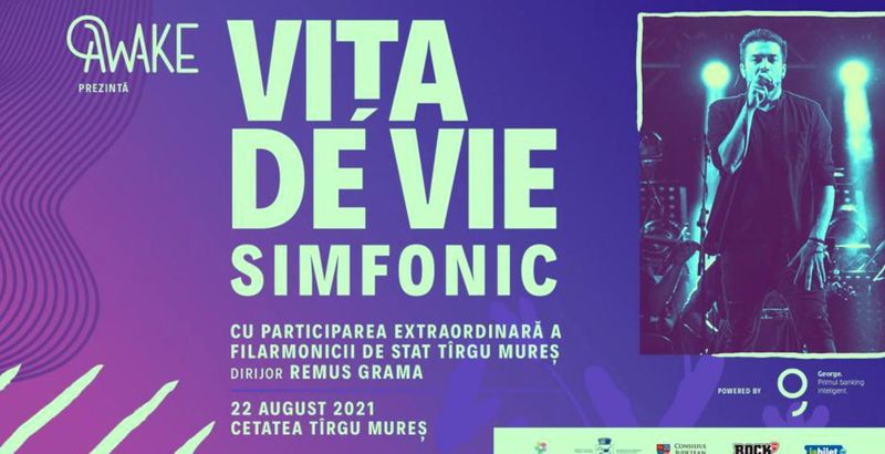 AWAKE 2021! Vița de Vie concertează alături de Filarmonica de Stat Tîrgu Mureș
