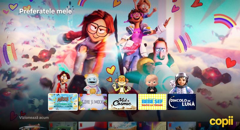 Netflix lansează două funcţionalităţi: e-mailurile de recapitulare şi rândurile Top 10 pentru copii