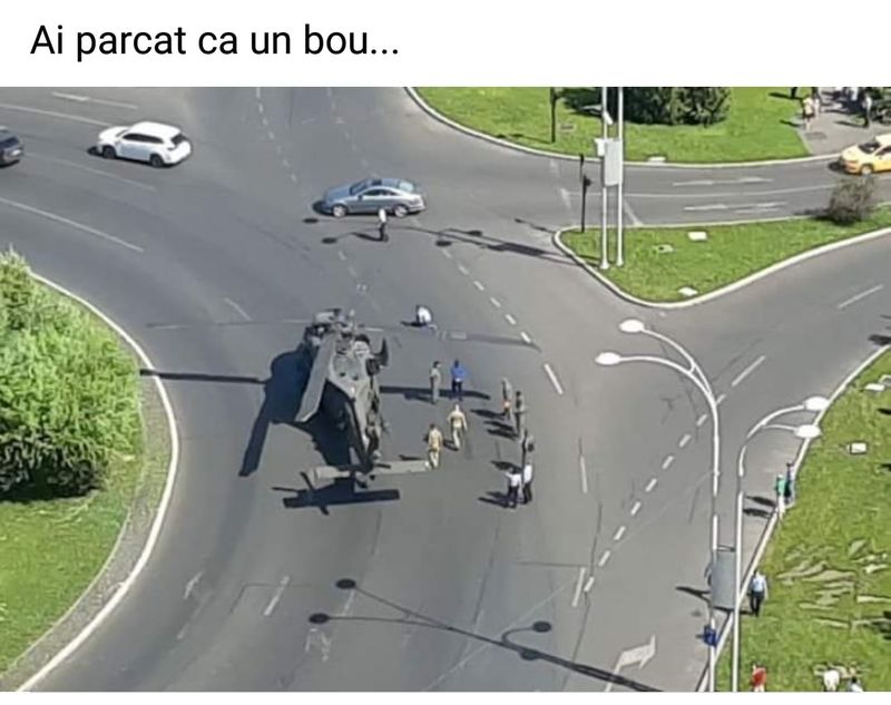 Avalanşă de glume şi meme-uri în mediul online după ce elicopterul armatei americane a aterizat forțat