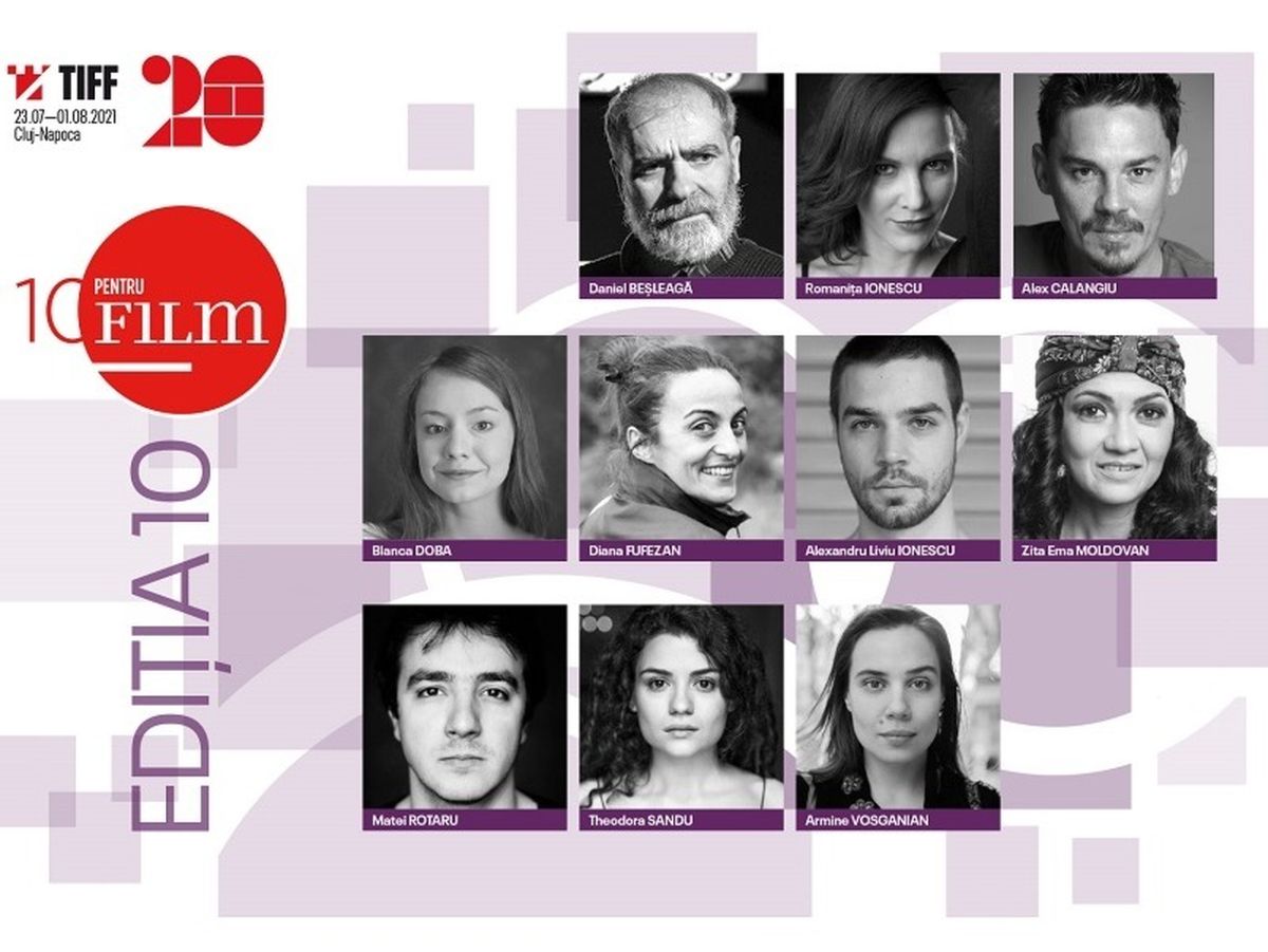 Festivalului Internaţional de Film Transilvania: Actorii selectați la cea de-a 10-a ediție a programului 10 pentru FILM