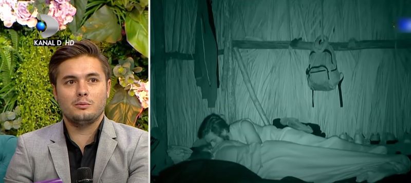 Maria și Albert de la Survivor România s-au contrazis în direct pe imaginile cu sărutul