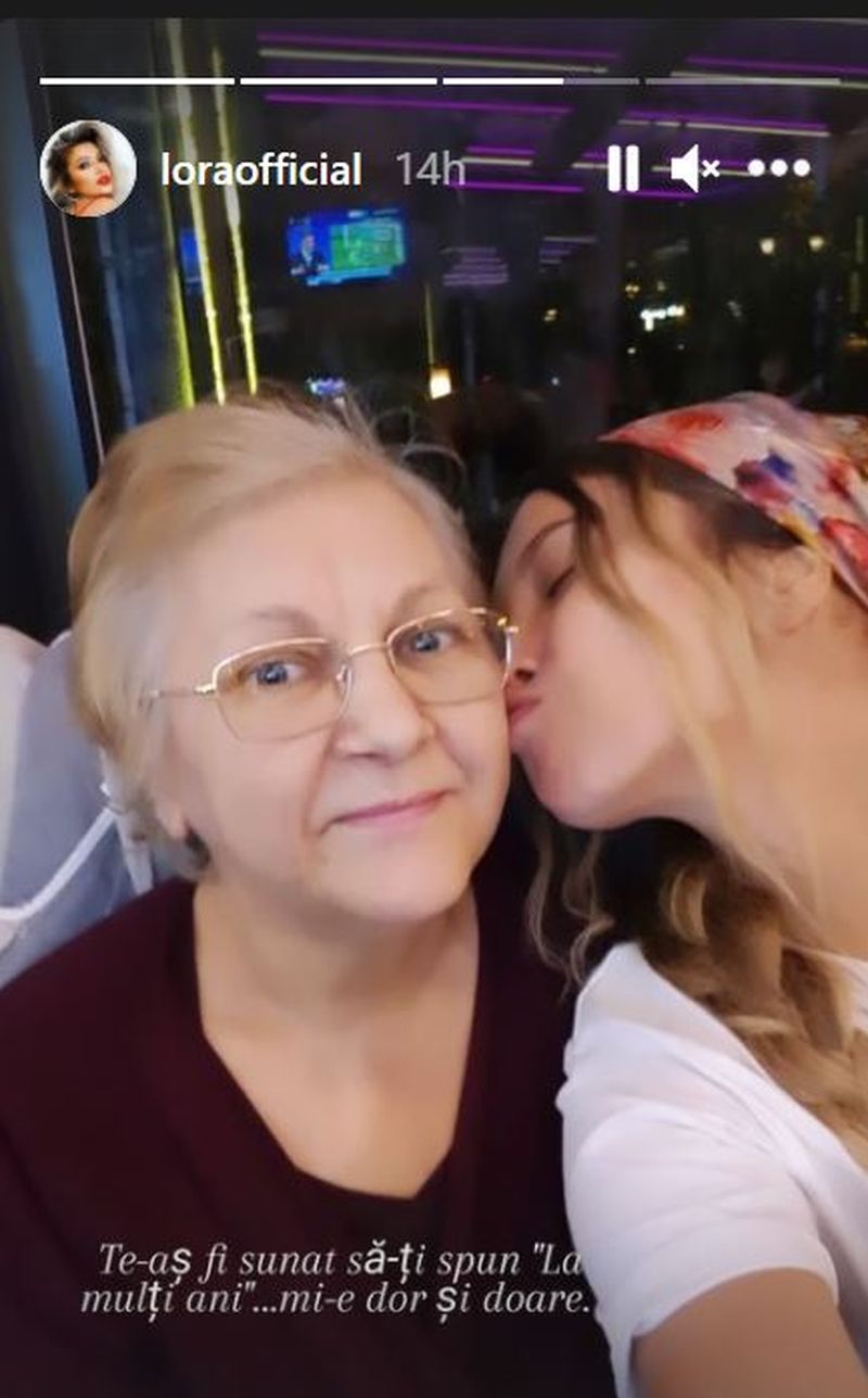 Lora, mesaj emoţionant pentru mama ei. Astăzi ar fi trebuit să-i ureze „La mulți ani” 