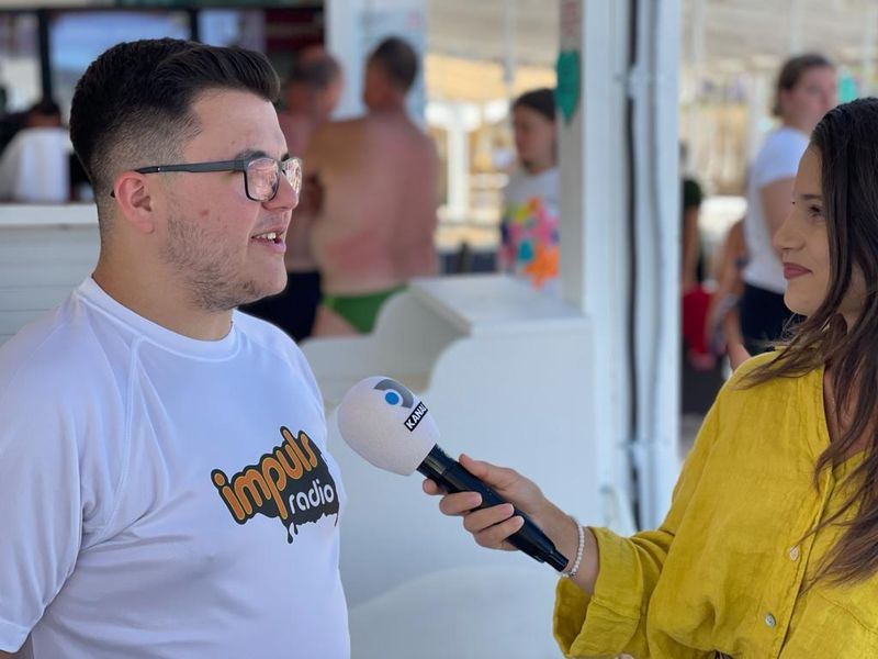 Fun in the Sun with Radio Impuls! Primele zile pe Plaja Reyna din Constanța 