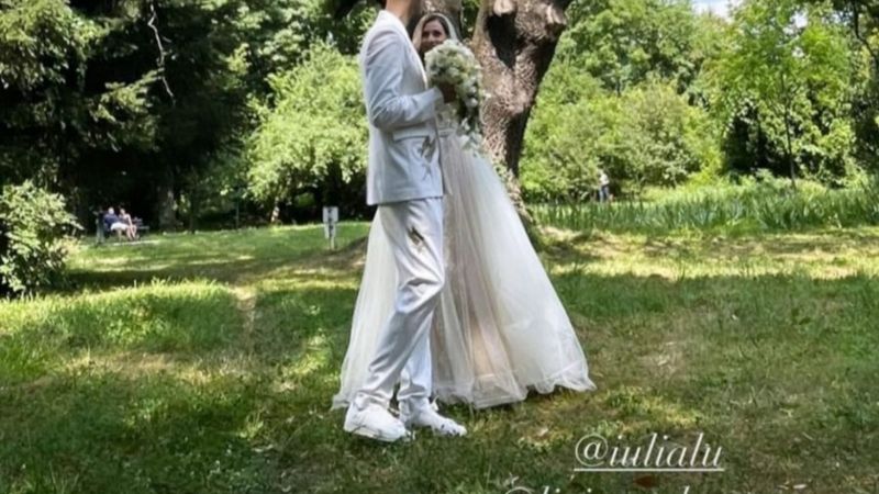 Liviu Teodorescu s-a căsătorit religios! Primele imagini de la nunta cu iubita sa, Iulia 